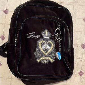Juicy Couture Black Backpack